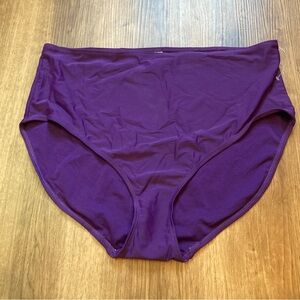 5/$15 NWOT Jaclyn Smith Purple Bikini Swim Bottoms 16